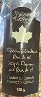 Pop corn à l’érable