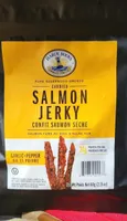 Salmon  jerky garlic+pepper