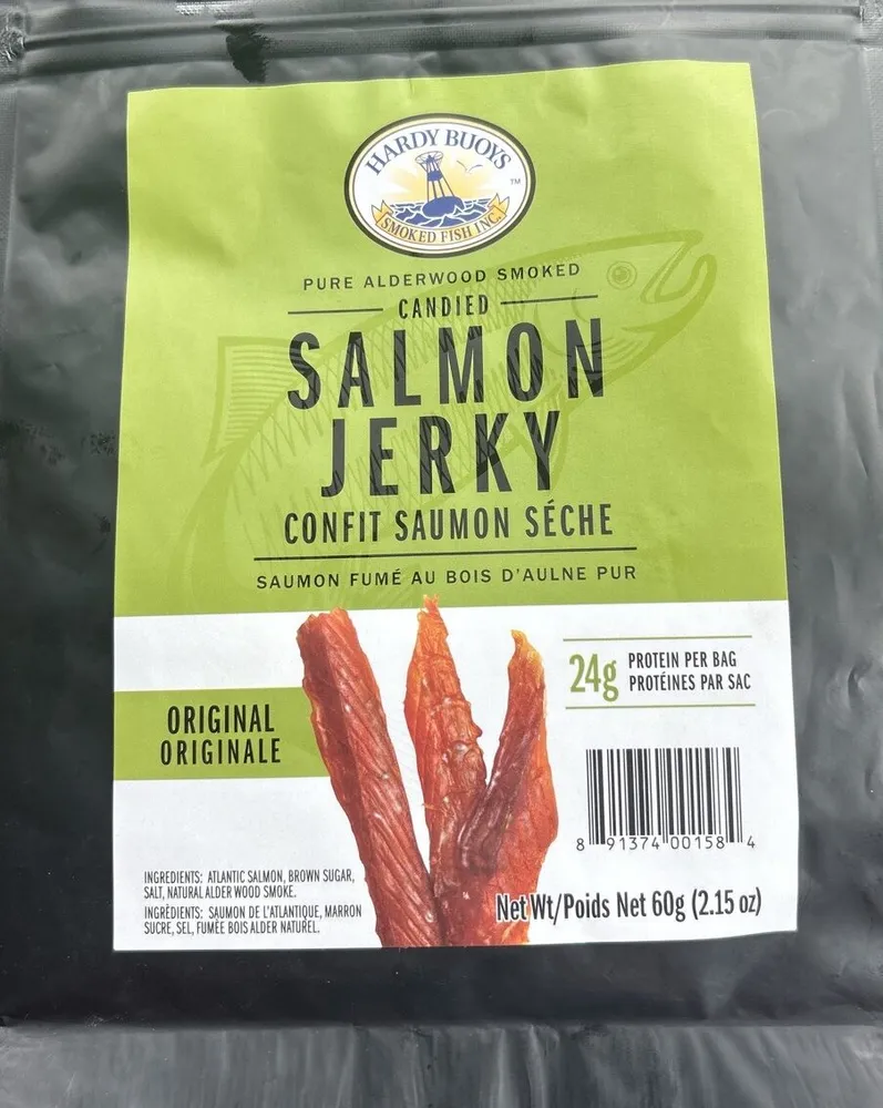 Candied Salmon Jerky
