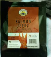Candied salmon jerky
