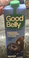 Goodbelly probiotic juice drink blueberry acai flavor