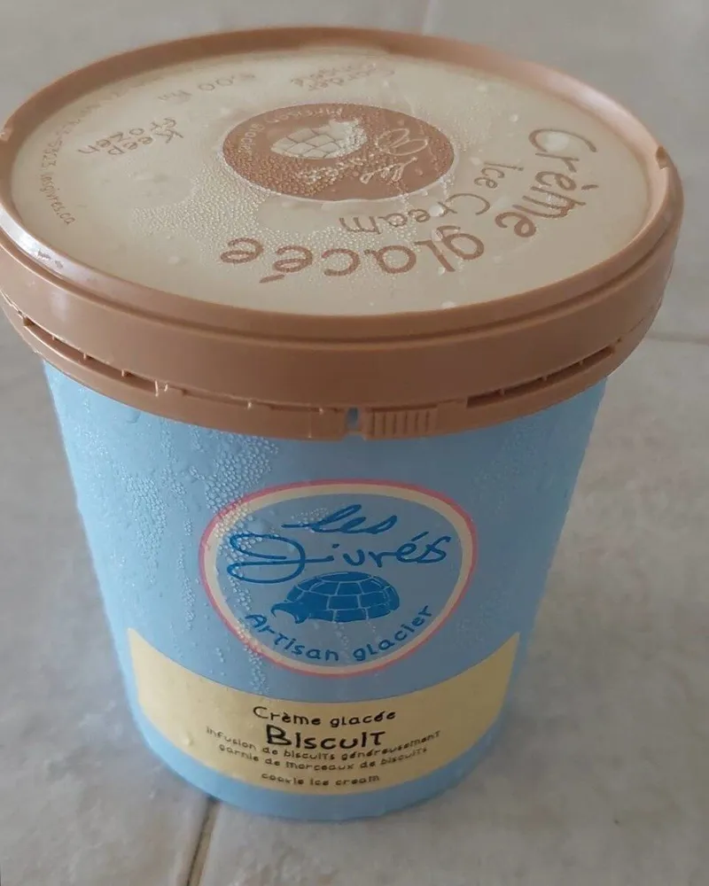 Crème glacée Biscuit