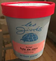 Sorbet noix de coco