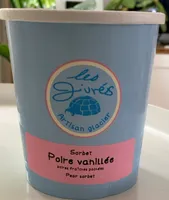 Sorbet poire vanillé