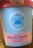 Sorbet pêches de l’Ontario