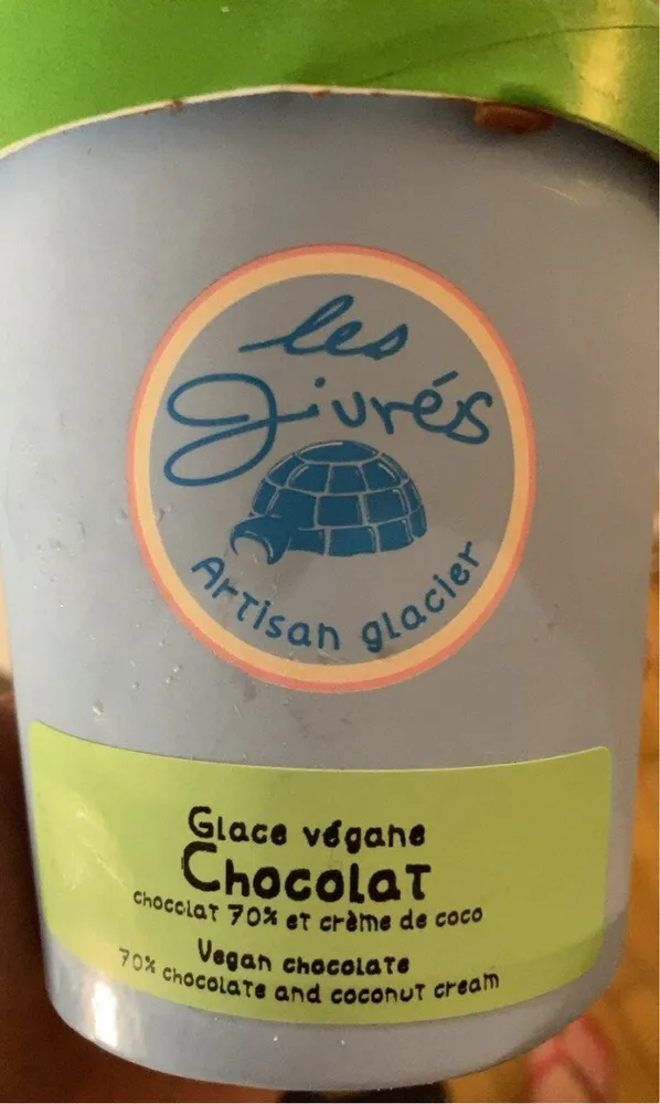 Glace végane chocolat