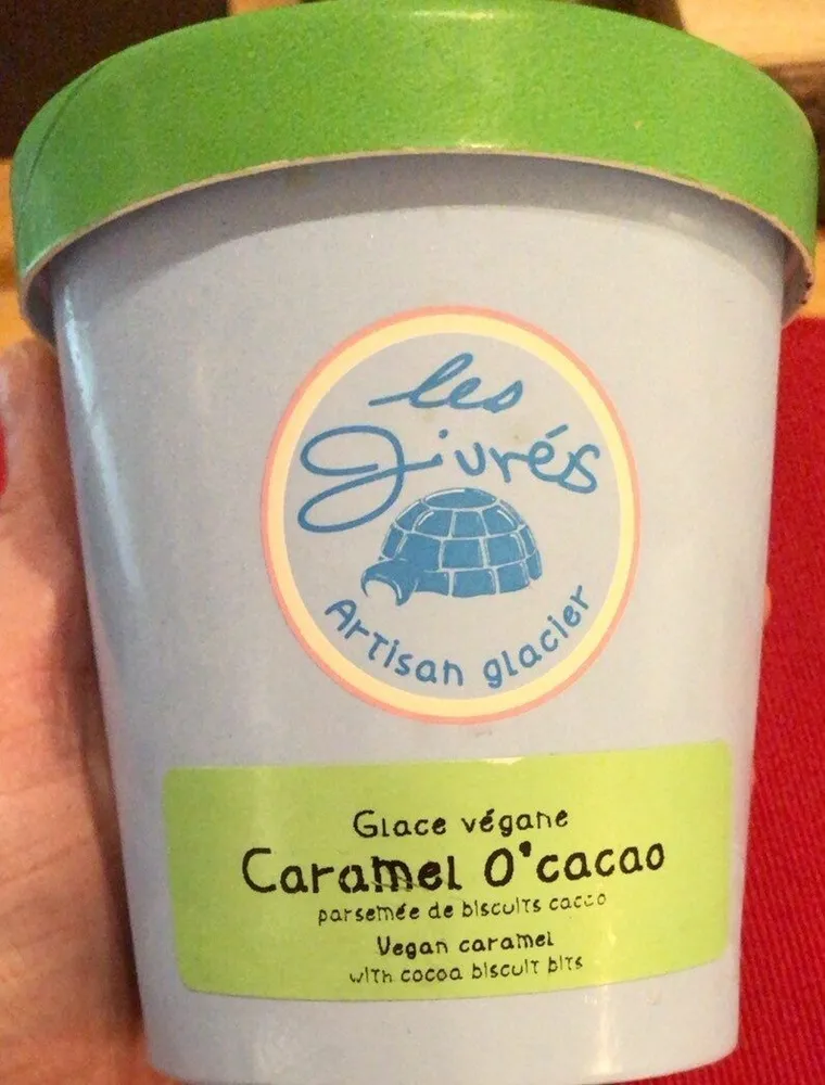 Glace végane Caramel O’cacao