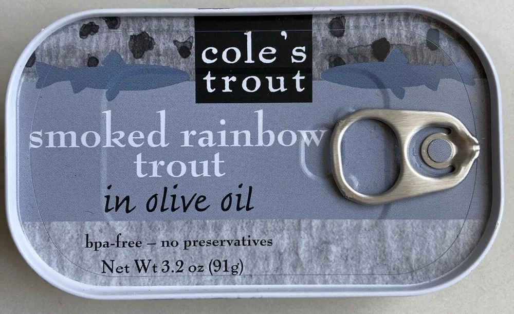 Boneless rainbow trout