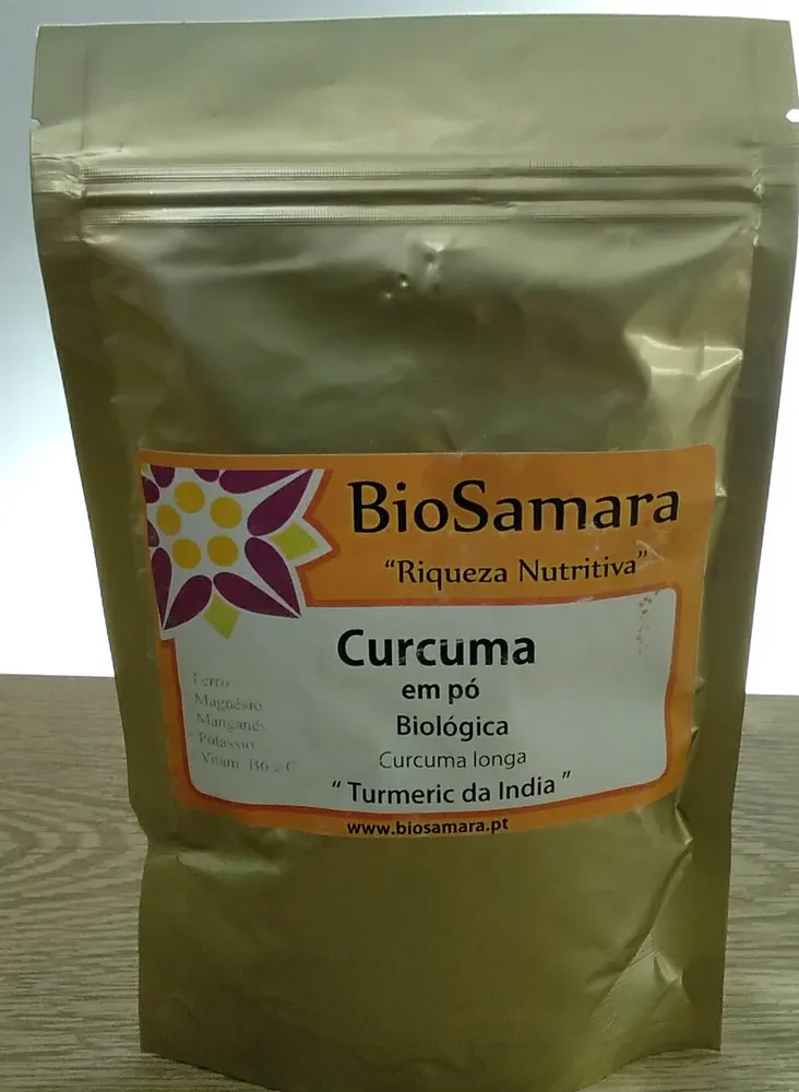 Curcuma em Pó Biológica