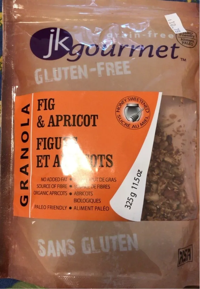 Granola figues et abricots