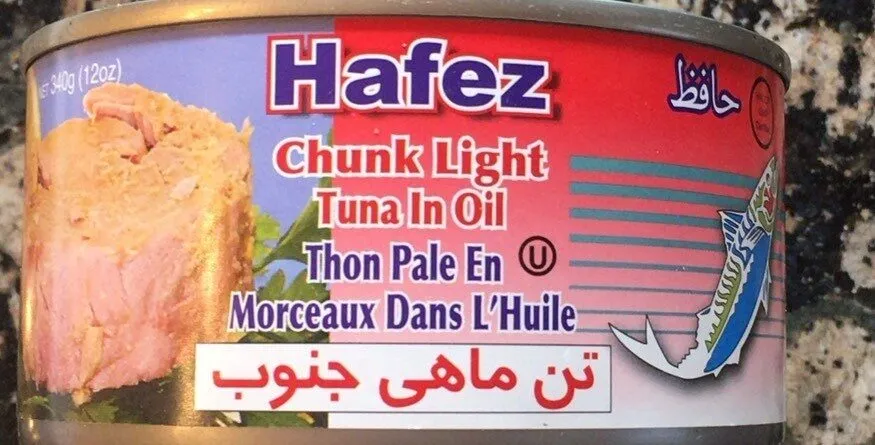 Thon pale en morceaux dans l’huile