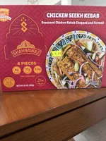chicken seekh kebabs