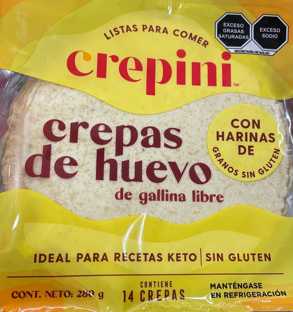 Crepas de huevo - de gallina libre