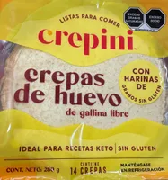 Crepas de huevo - de gallina libre