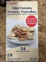 Mini Banana Protein Pancakes