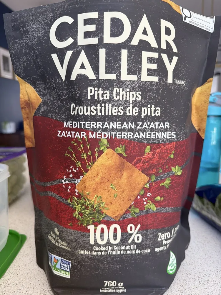 Mediterranean Za’atar Pits Chips