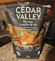 Pita Chips - Red Pepper & Garlic