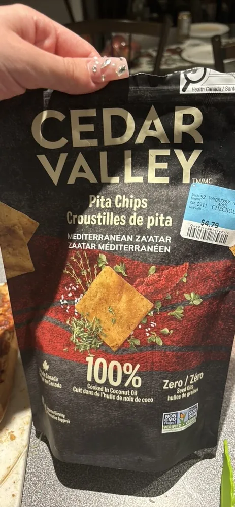 Pita Chips Mediterranean Za'atar