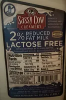 2% Lactose Free Milk