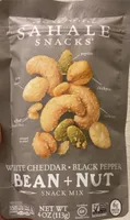 White Cheddar Black Pepper Bean + Nut Snack Mix