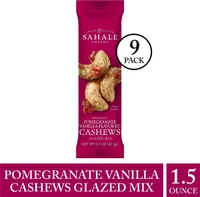 Naturally Pomegranate Vanilla Flavored Cashews Glazed Mix