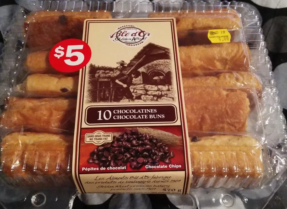 10 chocolatines