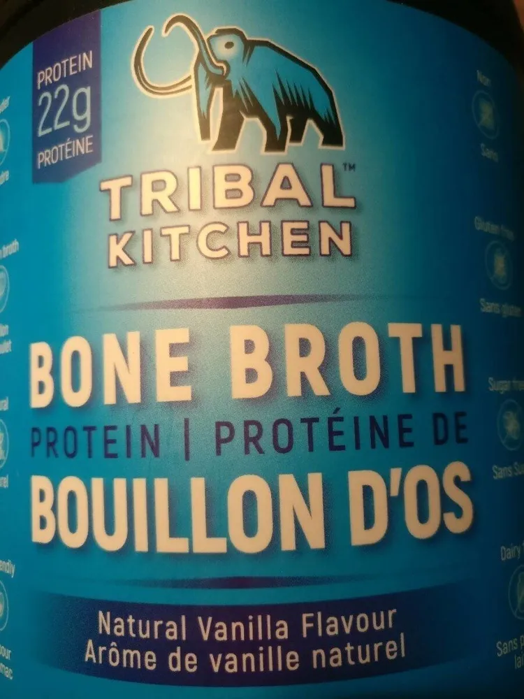 Bouillon d'os vanille