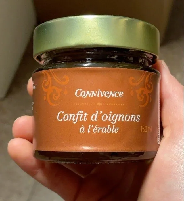 Confit d’oignons à l’érable