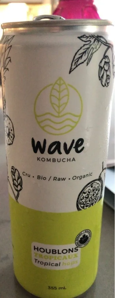 Wave Kombucha Houblons tropicaux