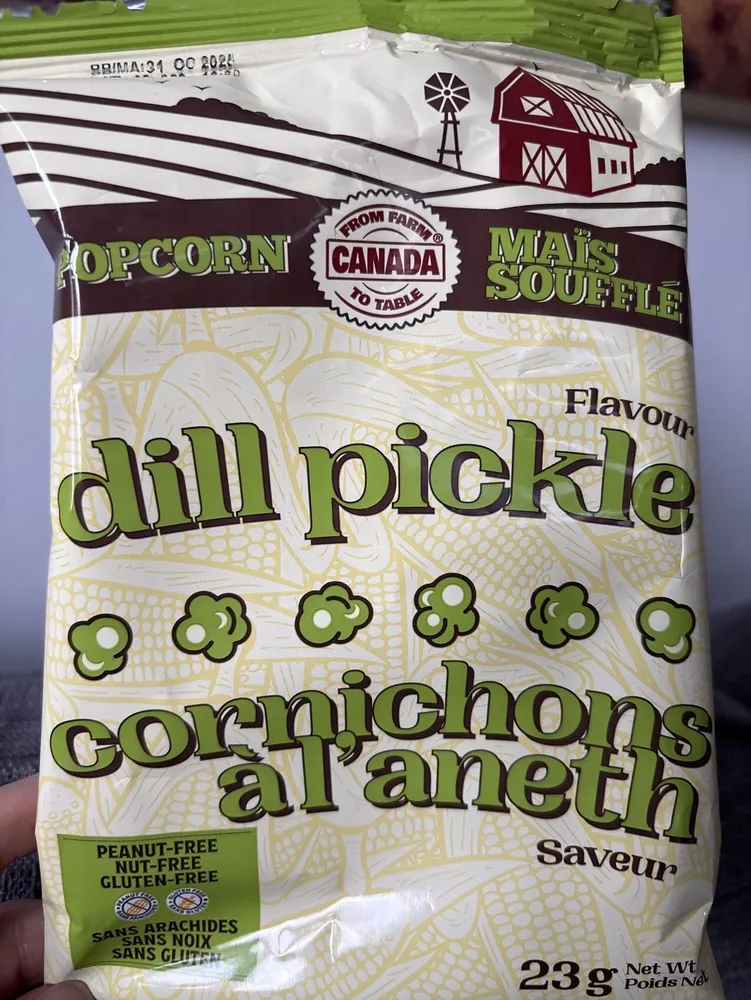 Dill Pickle Popcorn