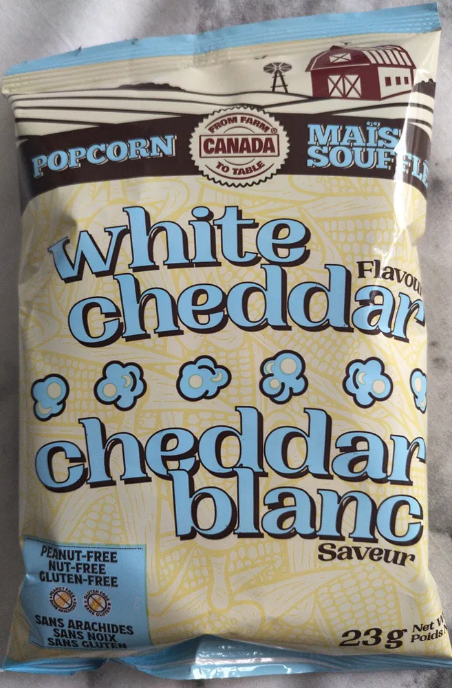 White Cheddar Flavour Popcorn