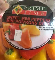 Sweet mini peppers