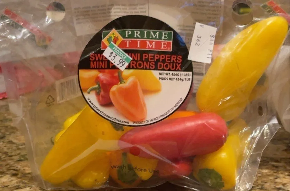 Sweet Mini Peppers