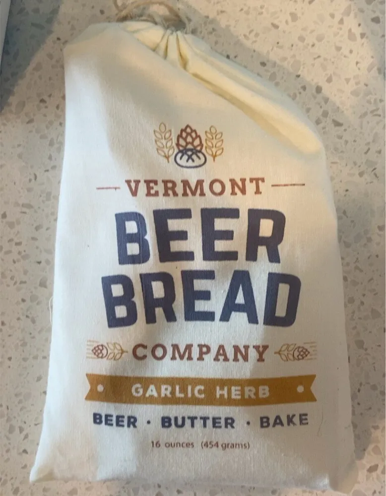 Beer bread garlic herb