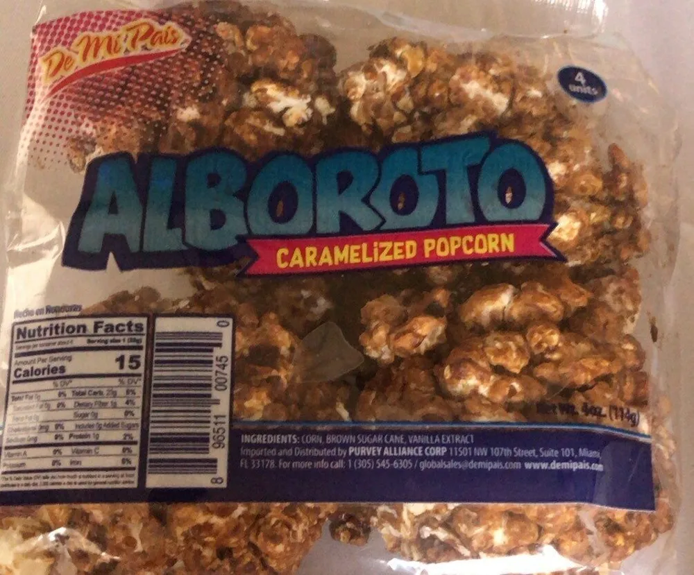 Alboroto Caramelized Popcorn