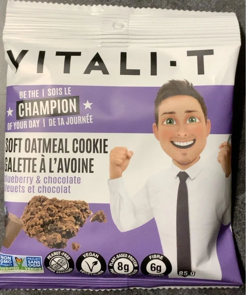 Blueberry & Chocolate Oatmeal Snack