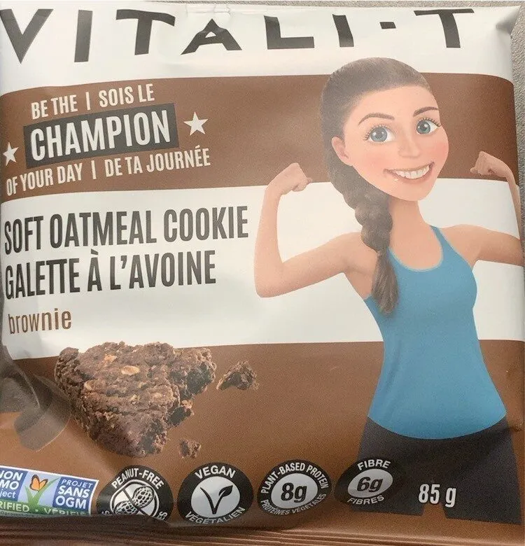 Galette à l’avoine- Brownie