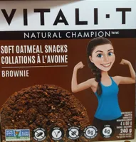 Collations à l'avoine Brownie
