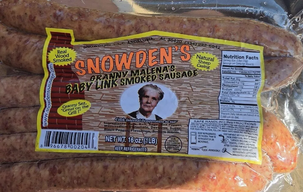 Snowden Link Sausage
