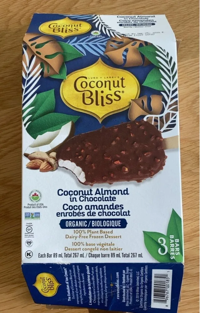 Coconut Almond in chocolate