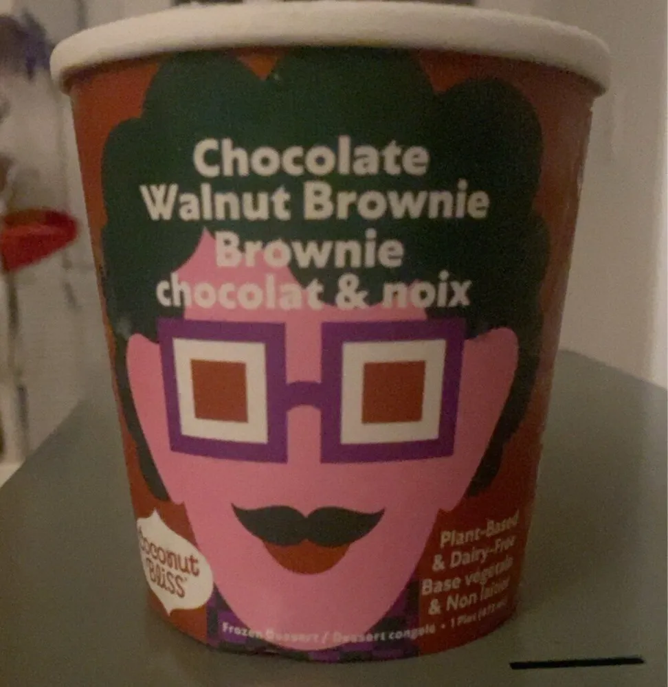 Organic Chocolate Walnut Brownie