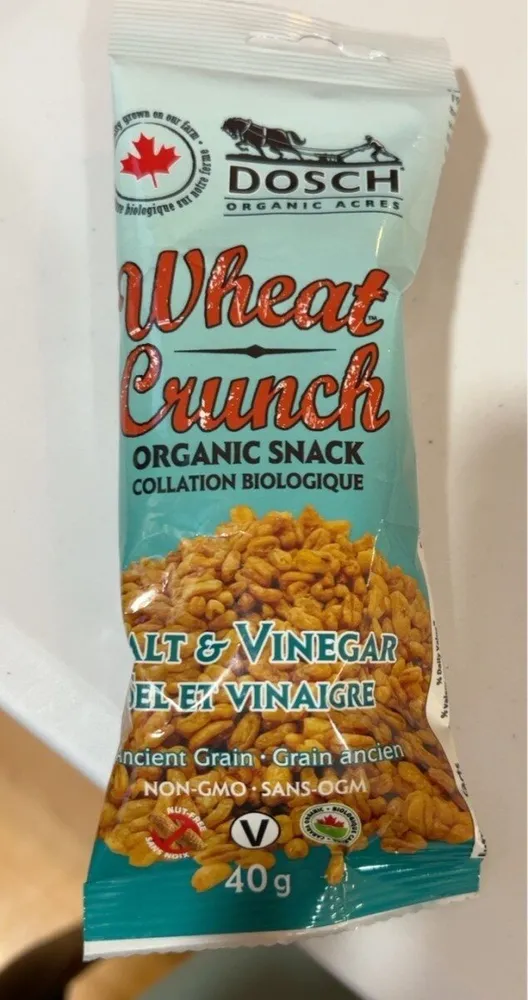 Wheat crunch salt & vinegar