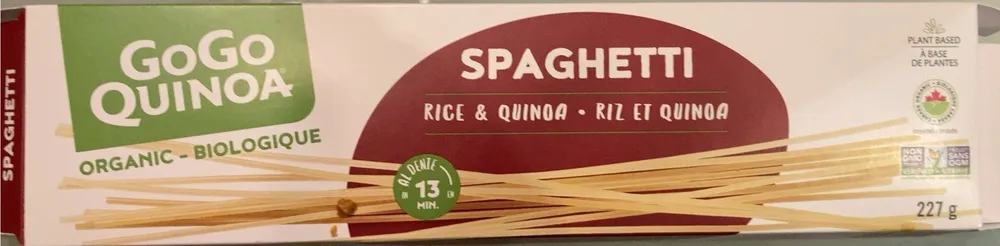 Spaghetti riz et quinoa