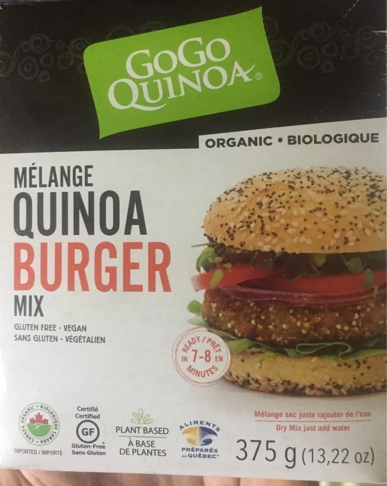 Quinoa burger mix