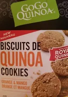 Biscuit de quinoa cookies orange et mangue