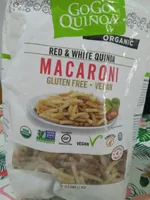 Macarrones de quinoa roja y blanca