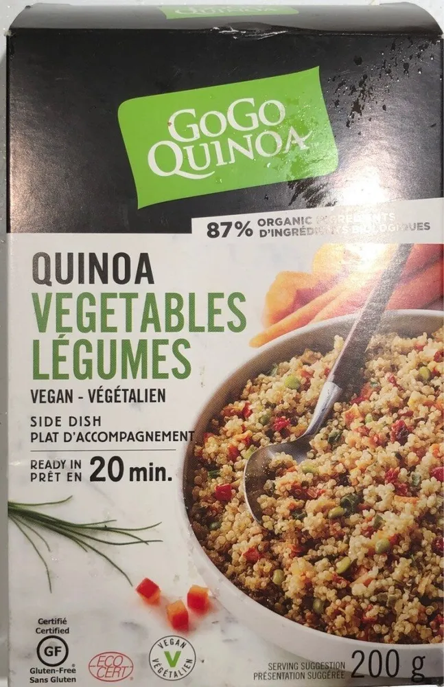 Quinoa vegetable legumes