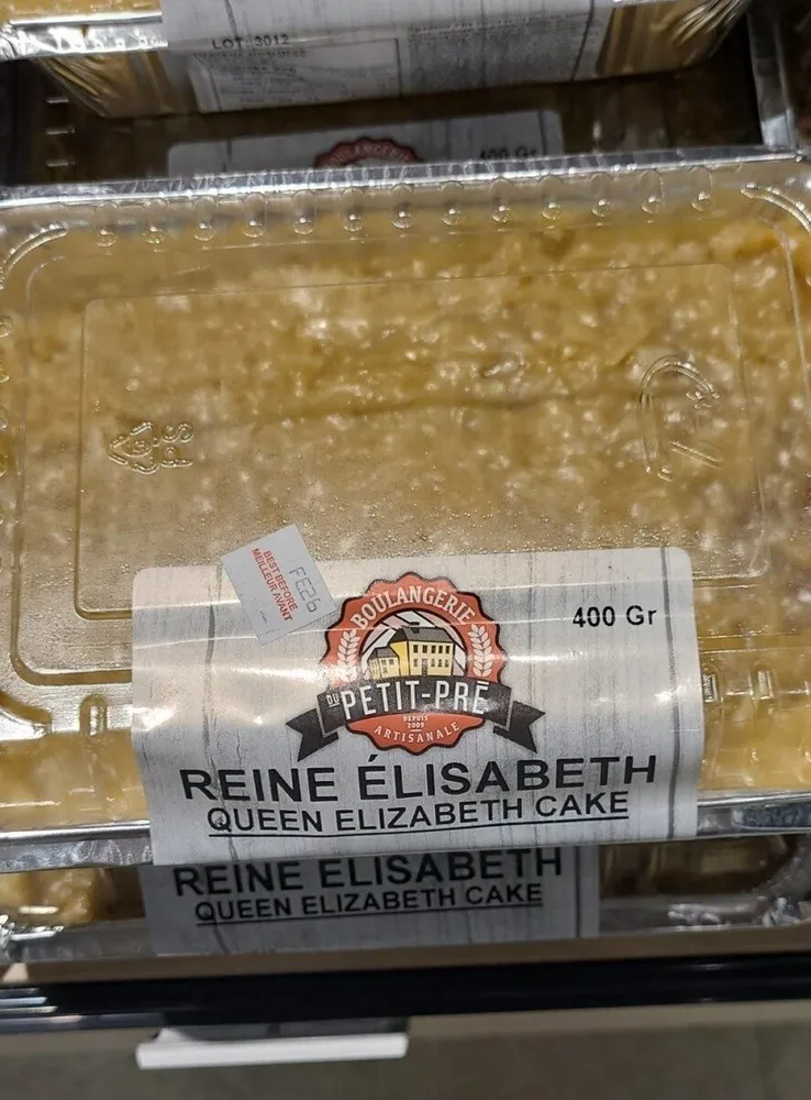 Reine Elizabeth cake