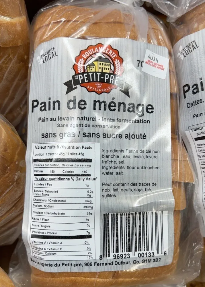 Pain de ménage