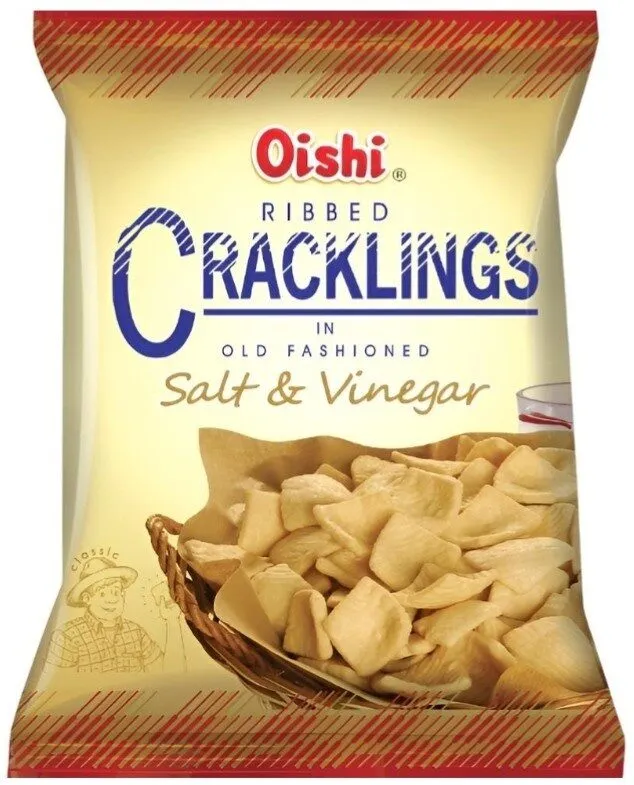cracklings salt & vinegar 90g